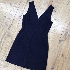 BB Dakota Navy Lace Dress